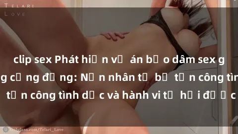 clip sex Phát hiện vụ án bạo dâm sex gây chấn động trong cộng đồng: Nạn nhân tố bị tấn công tình dục và hành vi tệ hại được tiết lộ